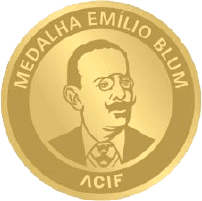 medalha emilio blum - reconhecimentos acif