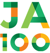 logo ja 100