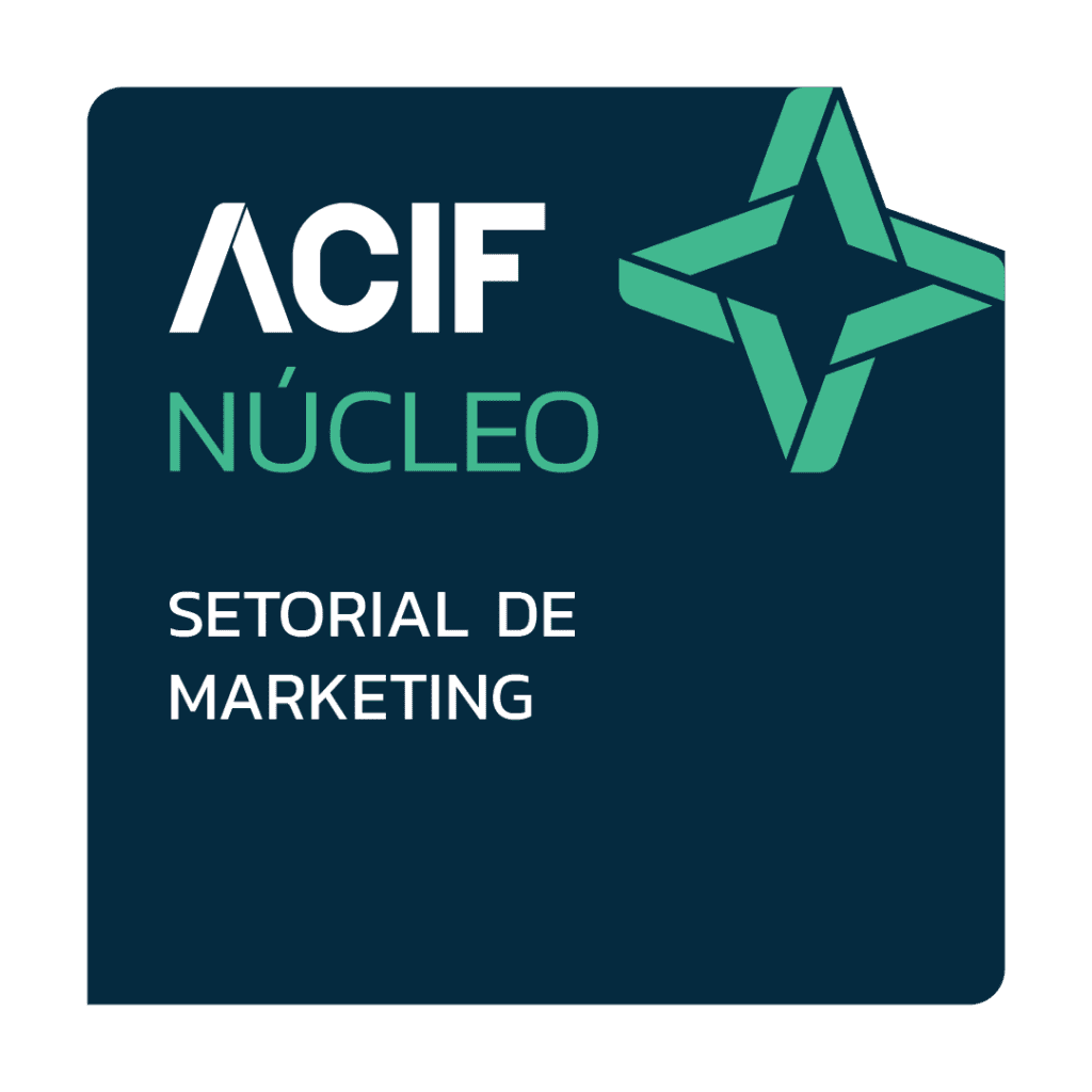 nucleos empresariais - logo nucleo setorial de marketing acif