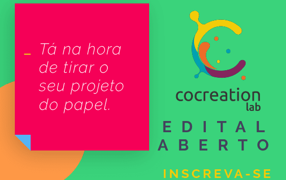 7581_19_Divulgação_CoCreation_Lab_BANNER SITE||Divulgação CoCreation Lab|7581_19_Divulgação_CoCreation_Lab_BANNER-NEWS-560X400||7581_19_Divulgação_CoCreation_Lab_BANNER SITE